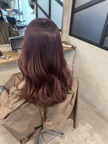 ジーナ セントラル銀座(Zina)&nbsp;ツヤ髪＊色気溢れる艶髪＊ガーネットカラー【ZinaCENTRAL】