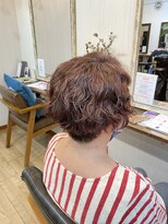 ギフト ヘアー サロン(gift hair salon) ショートボブ×ウェーブパーマ