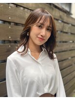 ナナナパレナ 梅田店(nanana parena) かわいい顔周りナチュラル透明感ベージュ・シースルーバング★