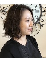 ヘアージン 野々市(hair Jin)&nbsp;ボブレイヤーパーマ