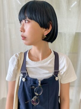 ジュノ イオン鹿児島店(Juno) マッシュボブ×アンブレラカラー