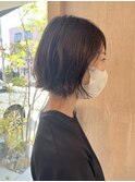 軽めのボブ
