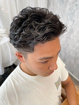 ティダスマイル(tida smile) 波巻きマッシュパーマ