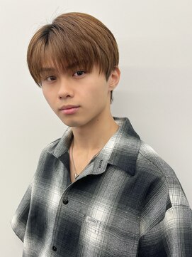 ゴールド 渋谷神南(GOALD) ツイストスパイラル波打ちスパイラルセンターパート刈り上げ束感