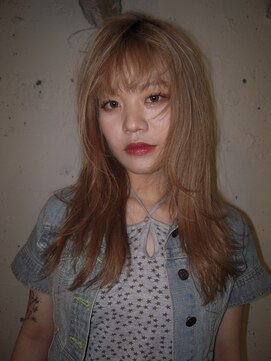 ノラキチジョウジ(NORA KICHIJOJI) ウルフボブロングレイヤー耳かけフェイスレイヤーレイヤーボブ