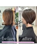 イメチェン★質感似合わせショート