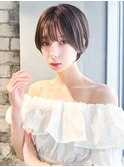 【小林翼】ショート/ボブ/顔まわり/前髪/縮毛矯正/白髪ぼかし/柏