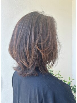 マロウ ヘア(Mallow hair) くびれミディボブスタイル