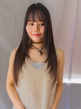 デビュー 沖縄泡瀬店(Debut) 黒髪/ボブウルフ/ネビージュ/小顔/ワンレン/スペインカール