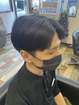 ハピネス(Happiness) センターパート×マッシュ