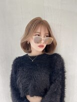 ロムーク 表参道(LOMKH)&nbsp;大人ボブ×マロンベージュ