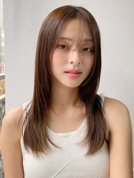エトラ 渋谷店(etora) 小顔 フェミニンロング メルティーカラー 似合わせカット"