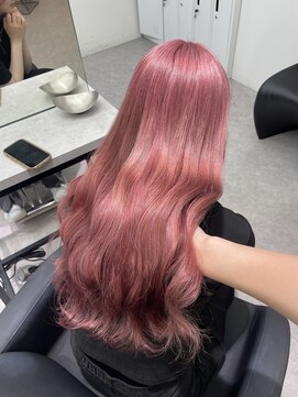 ペレ 渋谷(PELE) イメチェン/ホワイトブロンド/外ハネボブ/美髪/渋谷