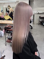 ベレーザ 渋谷(BELEZA)&nbsp;13303ミルクティーベージュ髪質改善ストレートマロンベージュ