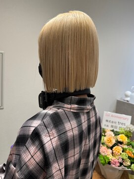 ココ なかもず店(COCO) レイヤーカット/ボブ/髪質改善/小顔/ココアベージュ