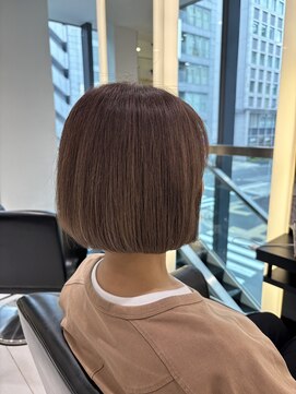 エアー 銀座タワー(AIR) 小顔ヘア　ミニボブ