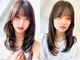 クレールイーエムエー(CLAIRE e.m.a)の写真/【御器所】似合わせ顔周りカットで下ろしても結んでも*可愛いスタイル*ならお任せ下さい！