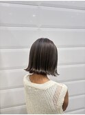 切りっぱなしボブ