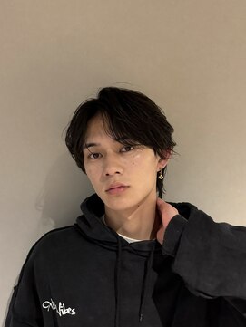メンズココ メンズパーマ 韓国ヘア 日本橋店(MENS COCO) ニュアンスセンターパート