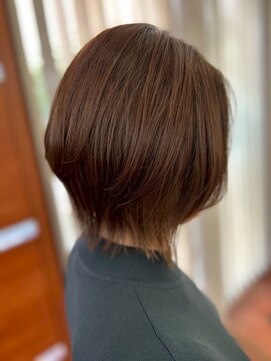 セットアップ 倉敷美和店(SET-UP) 丸みショートボブ/絶壁解消/ナチュラルブラウン/レイヤーカット