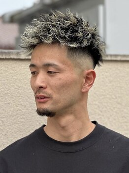 メンズ全般、特にショートスタイルが得意！扱いやすいカジュアルスタイルは当店にお任せください☆