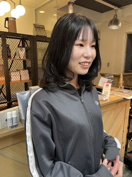 チックタック モーガン エアライン(TICK-TOCK MORGAN airline) layer style×blue black