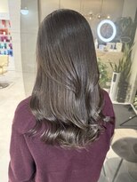 ミズチャーム(Ms.CHARM) グレージュ/韓国ヘア/レイヤー/ブリーチなし