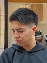 ジェントル(GENTLE)&nbsp;クラシック刈り上げショート ナチュラルフェードカット