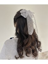 ルシードスタイル ナチュールトゥ(LUCIDO STYLE nature to) 編み込みハーフアップ