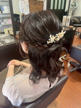 アームズ キューブ 岡崎店(arms cube) 結婚式ヘアセット