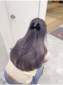 ローライトカラーくびれミディ韓国風レイヤーケアブリーチ