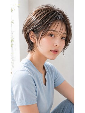 フレイムス ヘアアンドリラックス 大宮東口店(Frames) 大宮駅レイヤーボブ20代30代40代透明感カラー小顔