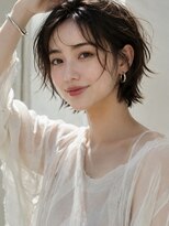 ノラ ギンザ(NORA GINZA)&nbsp;ショートカット×ニュアンスパーマ×前髪なし20代30代40代50代60