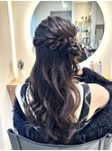 横浜　ライブアレンジ　くるみちゃんヘア　巻き下ろしヘア