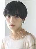 【emu井上信洋】大人モードな黒髪マッシュショート【エミュ】