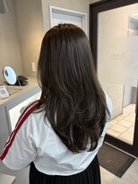 ロンドルピナス 小倉(Lond Lupinus) 縮毛矯正/ワンホンレイヤー/ミルクティーブランド/ダークブルー