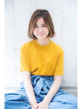 ガーデン ムサシコスギ(GARDEN MUSASHIKOSUGI) バレイヤージュ/ボブ/大人かわいい/ふわミディ/小顔カット