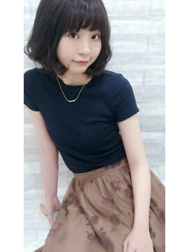 ヘアーグラシュ(HAIR gracieux) ワンカールできまるゆるふわボブ