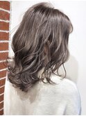ケアブリーチ×イルミナカラースモーキーグレージュ