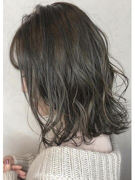 セシルヘアー JR尼崎店(Cecil hair) ダークグロスブラウンバレイヤージュ