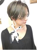 【lamp池袋オザキ】ハンサムショート、THORWオリーブ