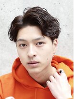 フィフス(fifth) 七三オールバック かき上げヘア ツーブロック メンズパーマ