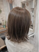 コットンウェーブ(COTTONWAVE)&nbsp;グレージュカラー&外ハネボブ