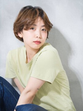 ナルヘアー(nalu hair) 【二俣川】　似合わせショート／メンズライク／小顔魅せ