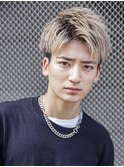 小久保style☆マッシュパーマハイトーンカラーマットブラウン