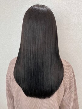 ジーナ 福岡千早(Zina) 髪質改善*大人かわいいコテ巻き*【Zina 梅田茶屋町】