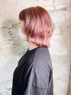 フロール 上大岡(Flor) 【Flor上大岡】*くびれセミボブ+ピンクベージュ*