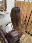 髪質改善ストレート