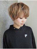 ハイトーンとの相性バツグン♪エアリーショートスタイル☆