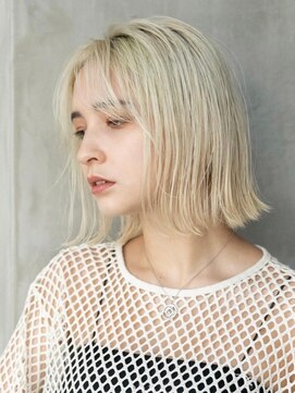 ドットハリス(.Hallis) 大人可愛い前髪/ミディアム/ボブ/20代30代/原宿/表参道